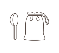 Storage Bag & Spoon